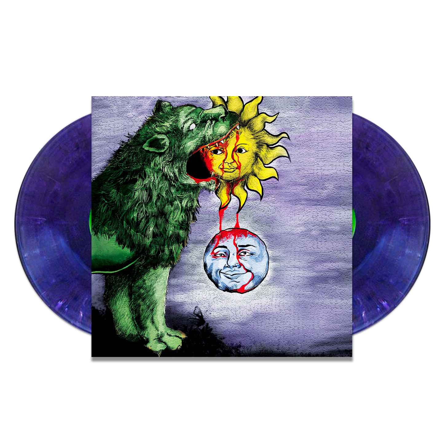 The Night Sea - 07.01.14 - Purple/Black Splatter LP