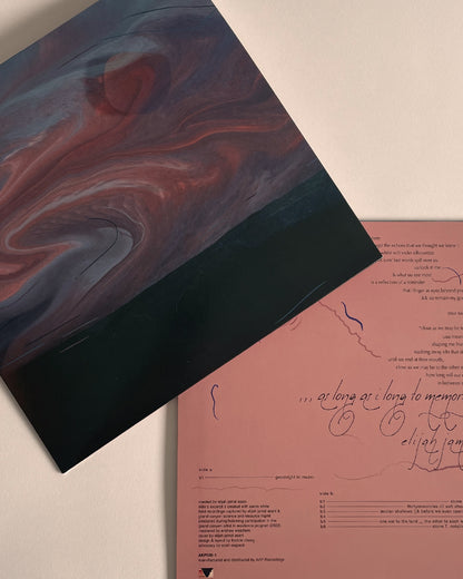 elijah jamal asani - ,,, as long as i long to memorise your sky ,,, - Vinyl LP (Black)