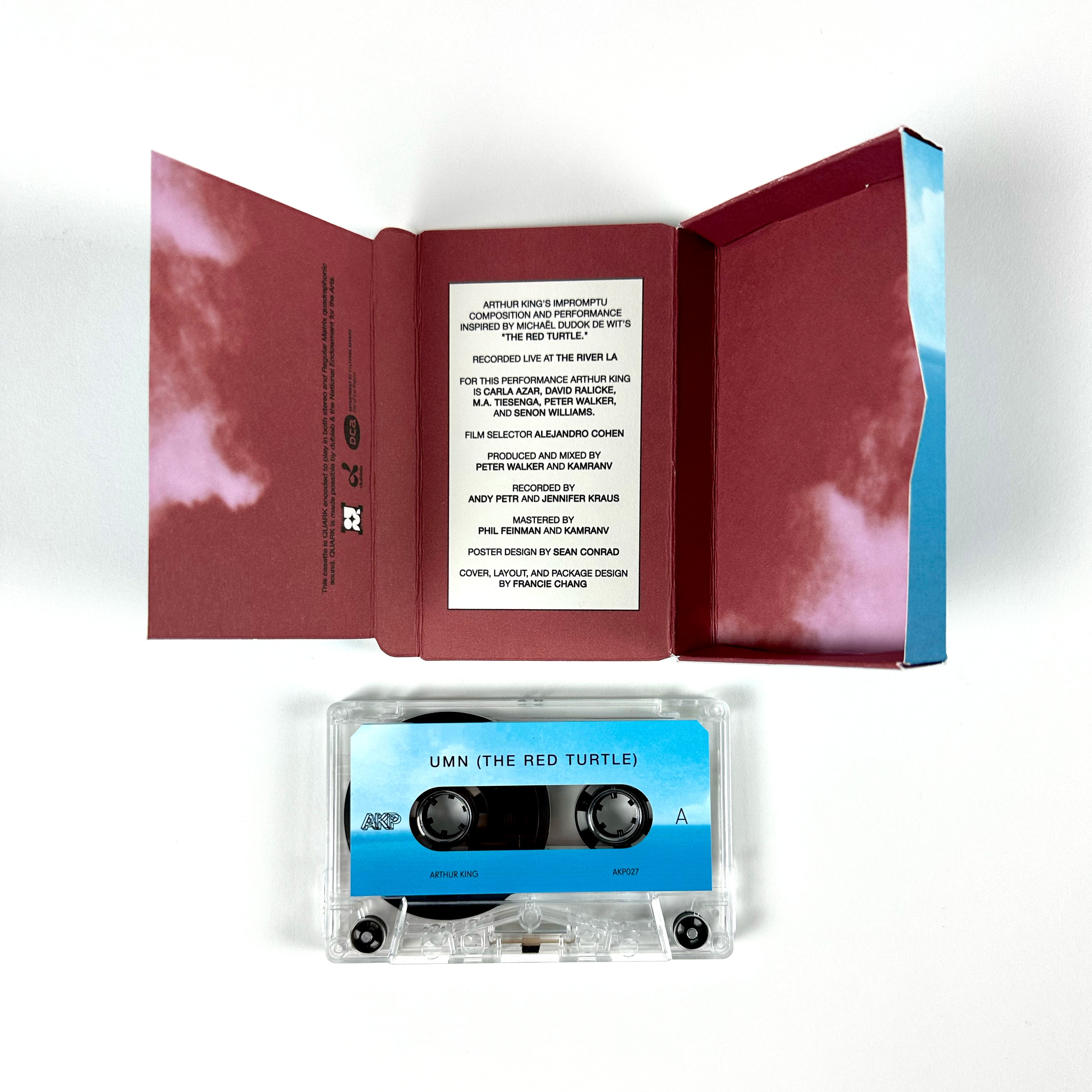 Arthur King - UMN (The Red Turtle) Stereo/Quad Immersive Cassette