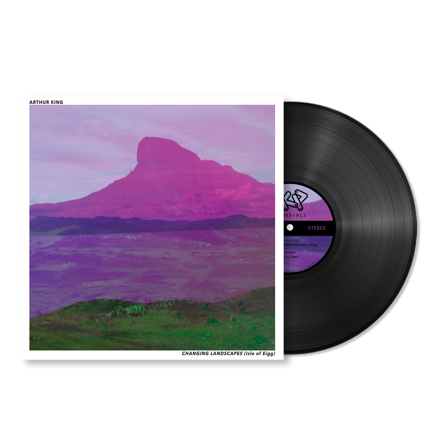 Arthur King - Changing Landscapes (Isle of Eigg) - Black LP
